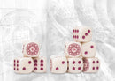 Conquest: Sorcerer Kings Royal Magenta Marbled Dice