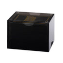 Dragon Shield: Strongbox - Clear Black Acrylic Deck Box