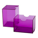 Dragon Shield: Strongbox - Clear Purple Acrylic Deck Box