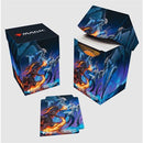 Ultra Pro: MTG Final Fantasy Deck Box - Bahamut and Ifrit