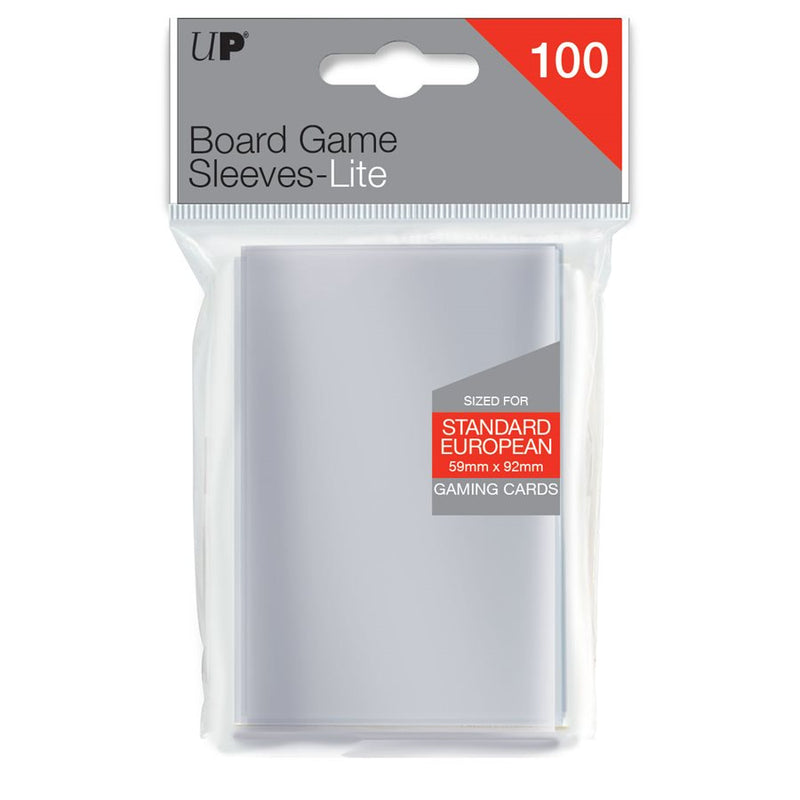 Ultra Pro: Standard European Board Game Sleeves-Lite (100) 59x92mm