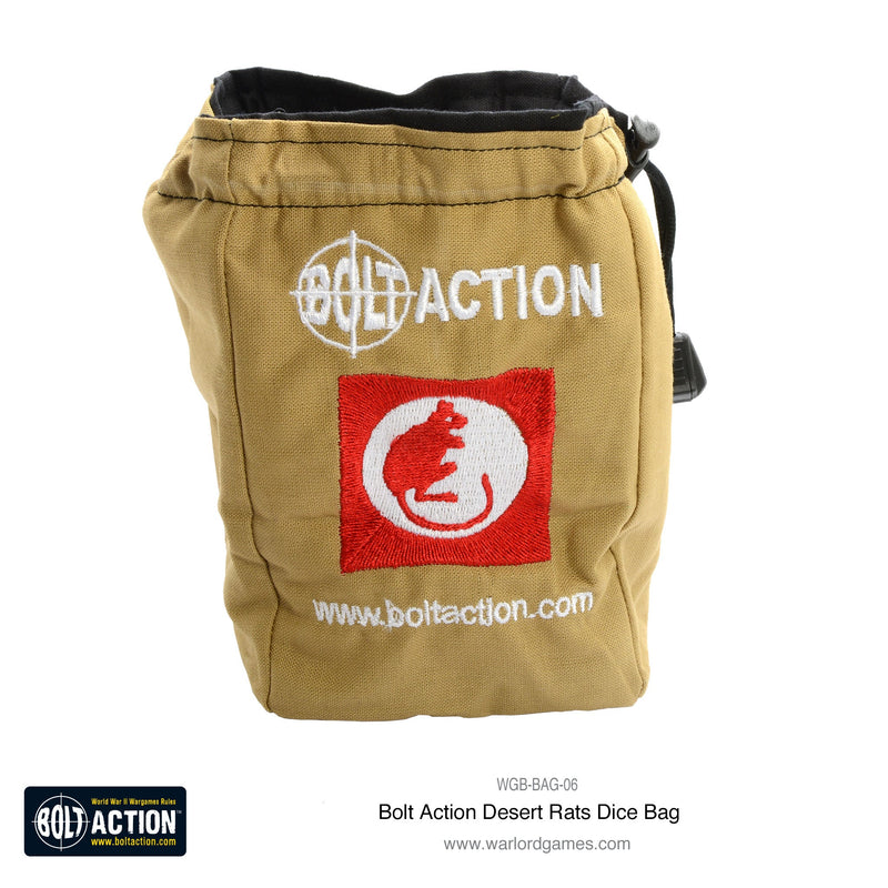 Bolt Action: Dice Bag - Desert Rat