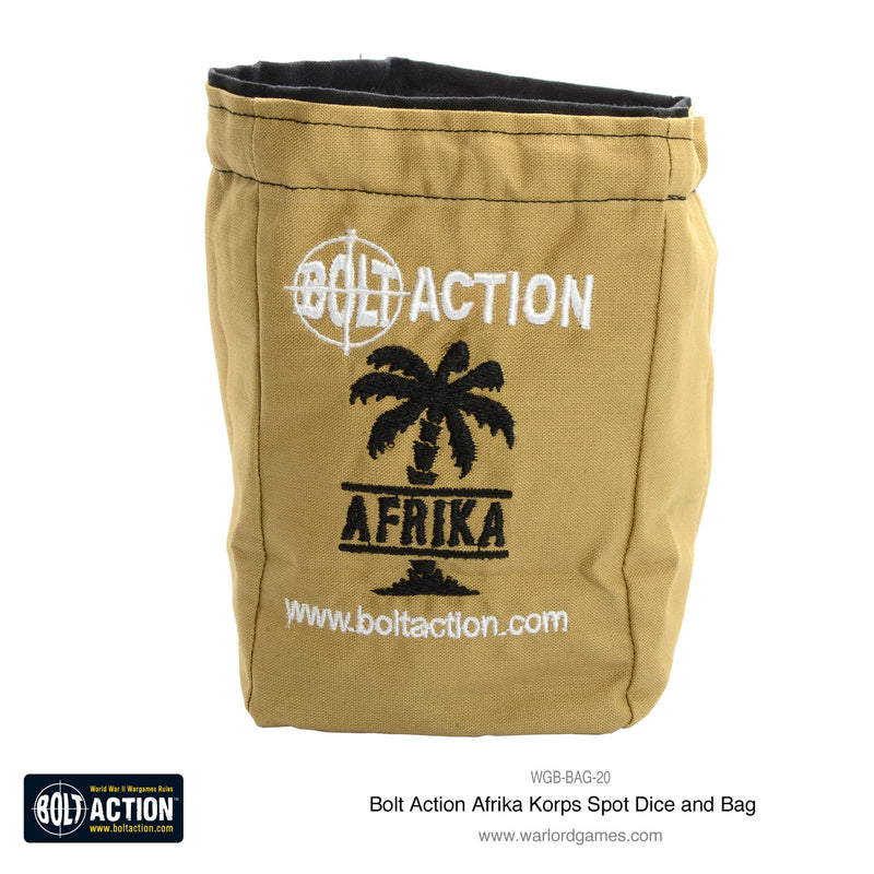 Bolt Action: Dice Bag - Afrika Korps