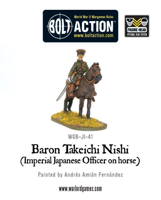 Japan: Baron Nishi (Imperial Japanese Officer on Horse) [MTO]