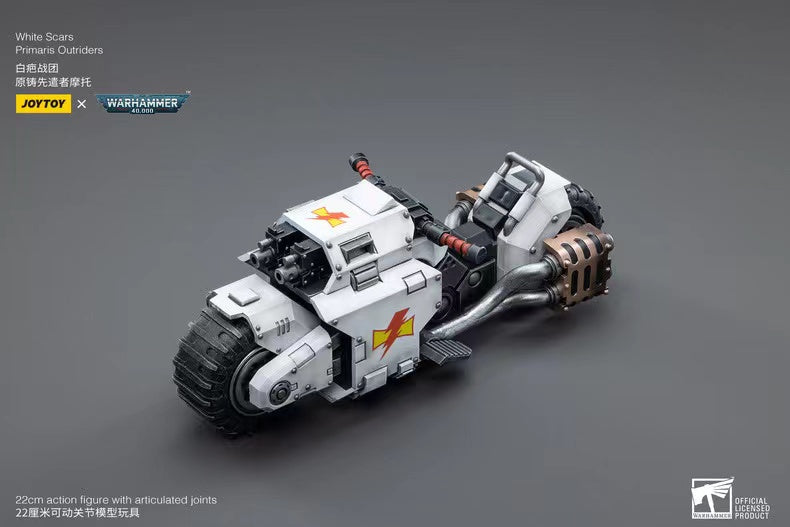 Joytoy: White Scars Raider-Pattern Combat Bike