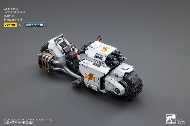 Joytoy: White Scars Raider-Pattern Combat Bike