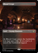 Blood Crypt (Borderless) (CLU-274) [Ravnica: Clue Edition] Foil