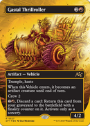 Gastal Thrillroller (Borderless) (First-Place Foil) (DFT-527) [Aetherdrift] Foil