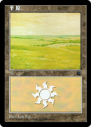 Plains (CS Alternate Art) (POR-196S) [Portal]