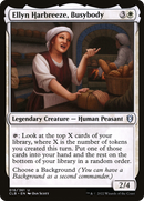 Ellyn Harbreeze, Busybody (CLB-016) [Commander Legends: Battle for Baldur's Gate] Foil
