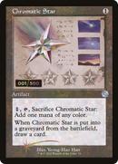 Chromatic Star (Schematic) (Serial Numbered) (BRR-074) [The Brothers' War Retro Artifacts] Foil