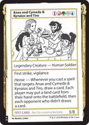Anax and Cymede & Kynaios and Tiro [Mystery Booster 2]