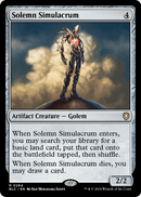 Solemn Simulacrum (BLC-284) [Bloomburrow Commander]