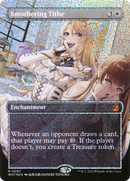 Smothering Tithe (Anime Borderless) (Confetti Foil) (WOT-087) [Wilds of Eldraine: Enchanting Tales] Foil