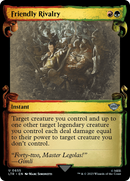 Friendly Rivalry (Showcase Scrolls) (LTR-655) [The Lord of the Rings: Tales of Middle-earth] Foil