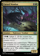 Cursed Wombat (MH3-181) [Modern Horizons 3] Foil