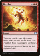 Fireblast (DMR-119) [Dominaria Remastered] Foil