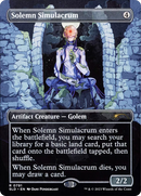 Solemn Simulacrum (SLD-791) (Borderless) [Secret Lair Drop]