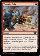 Thunder Salvo (OTJ-150) [Outlaws of Thunder Junction]