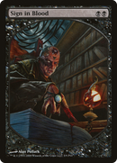 Sign in Blood (MPRP-003) [Magic Player Rewards 2010]