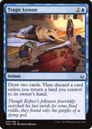 Tragic Lesson (HOU-051) [Hour of Devastation] Foil