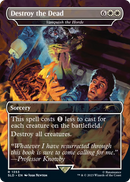 Destroy the Dead - Vanquish the Horde (SLD-1353) (Borderless) [Secret Lair Drop]