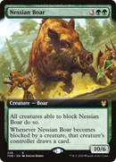 Nessian Boar (Extended Art) (THB-328) [Theros Beyond Death]