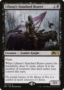 Liliana's Standard Bearer (PPM21-110P) [Promo Pack: Core Set 2021 Promos] Foil