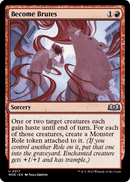 Become Brutes (WOE-317) [Wilds of Eldraine] Foil