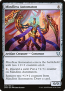 Mindless Automaton (CMR-326) [Commander Legends] Foil