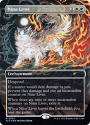 Nine Lives (SLD-793) (Borderless) [Secret Lair Drop] Foil