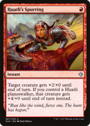 Huatli's Spurring (XLN-287) [Ixalan]