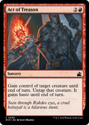 Act of Treason (RVR-099) [Ravnica Remastered] Foil