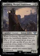 Gothmog, Morgul Lieutenant (LTR-087) [The Lord of the Rings: Tales of Middle-earth] Foil