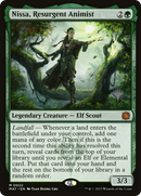 Nissa, Resurgent Animist (PPMKM-022) [Promo Pack: March of the Machine: The Aftermath Promos]