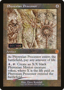 Phyrexian Processor (Schematic) (Serial Numbered) (BRR-102) [The Brothers' War Retro Artifacts] Foil