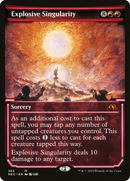 Explosive Singularity (Showcase) (NEO-383) [Kamigawa: Neon Dynasty] Foil