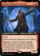 Feldon, Ronom Excavator (Extended Art) (BRO-337) [The Brothers' War]
