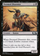 Doomed Dissenter (M19-093) [Core Set 2019] Foil