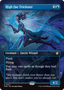 High Fae Trickster (Borderless) (FDN-307) [Foundations] Foil