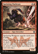 Sprinting Warbrute (DTK-157) [Dragons of Tarkir] Foil