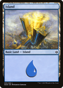 Island (WAR-255) [War of the Spark] Foil