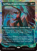 Sarkhan, Dragon Ascendant (TDM-413) (Showcase) (Halo Foil) [Tarkir: Dragonstorm] Foil