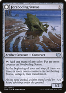 Foreboding Statue (VOW-256) [Innistrad: Crimson Vow]