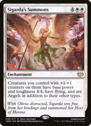 Sigarda's Summons (VOW-036) [Innistrad: Crimson Vow] Foil