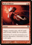 Rush of Blood (AVR-154) [Avacyn Restored] Foil