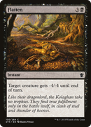 Flatten (DTK-100) [Dragons of Tarkir] Foil
