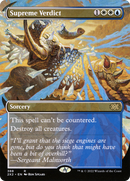 Supreme Verdict (Borderless) (2X2-388) [Double Masters 2022] Foil
