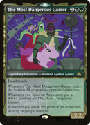 The Most Dangerous Gamer (Showcase) (Galaxy Foil) (UNF-517) [Unfinity] Foil