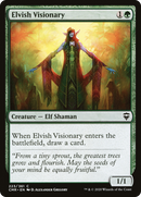 Elvish Visionary (CMR-223) [Commander Legends] Foil